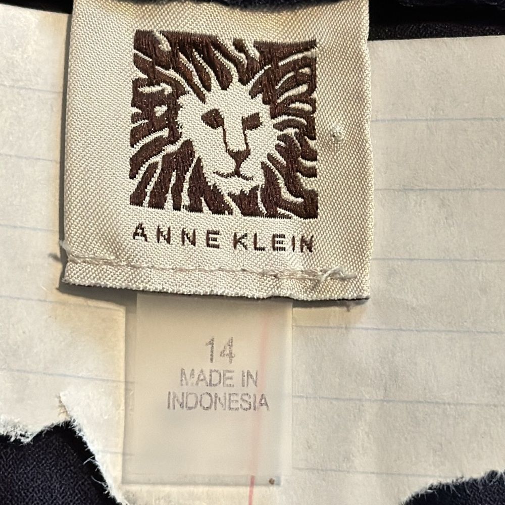 ANNE KLEIN pull on Pants- size 14 - Picture 6 of 11